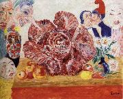 James Ensor Red Cabbage and Masks oil painting picture wholesale